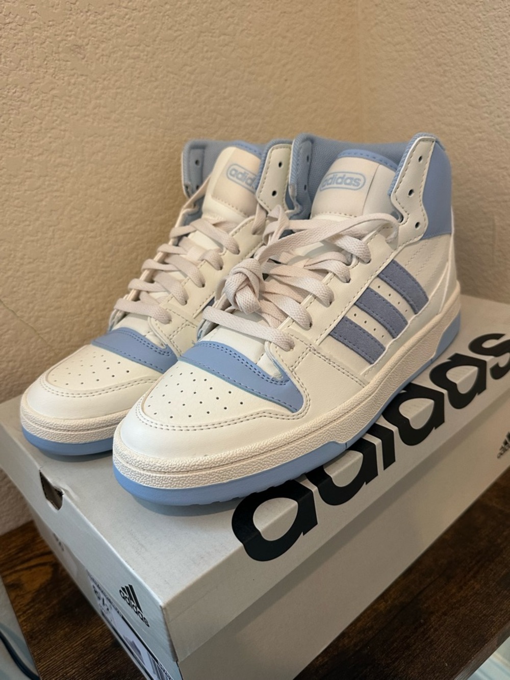 adidasStart High Too Lace Up Sneakers M 8.5